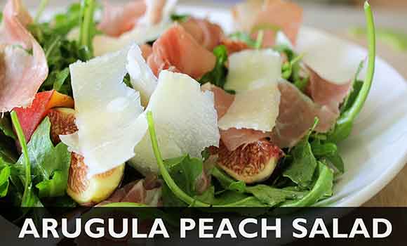 Arugula And Peach Salad Recipe