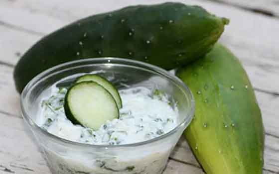 Cucumber-Yogurt Facemask