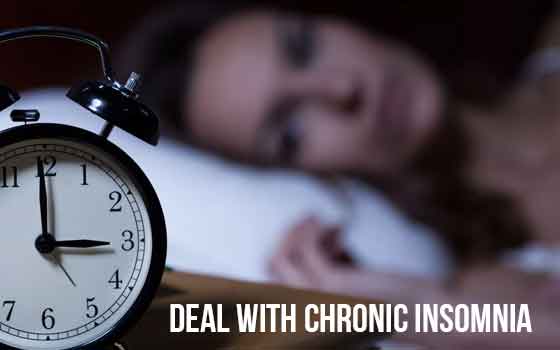 deal with chronic insomnia
