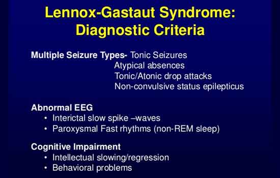 Lennox-Gas taut Syndrome