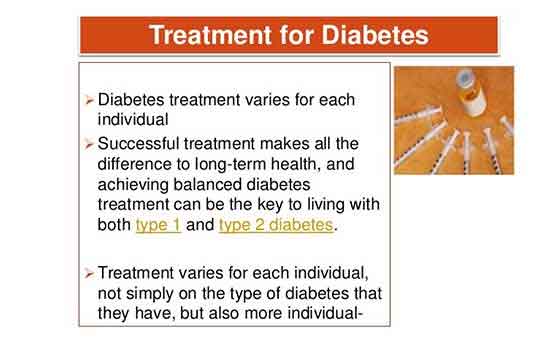 Treatment for various types of diabetes
